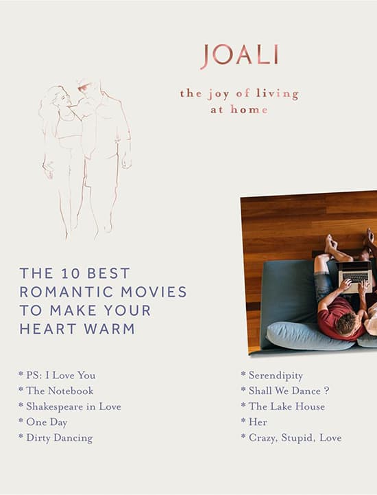 Joy of Living at Home - The 10 best romantic movies to make your heart warm