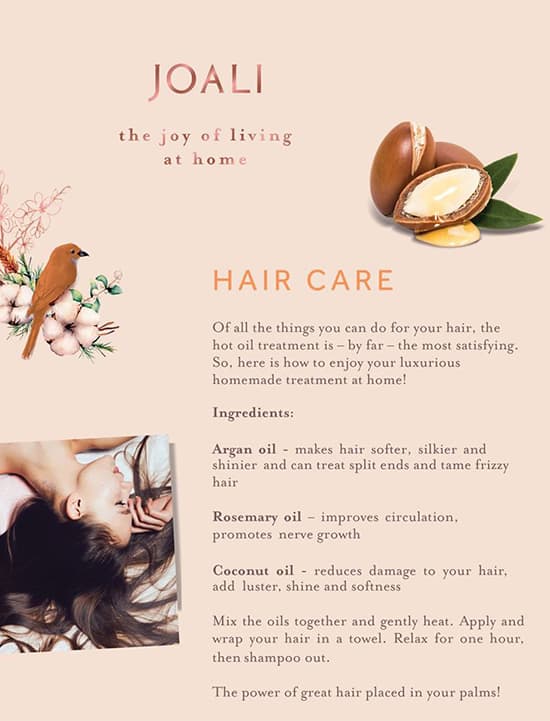 Joy of Living at Home - Hair Care