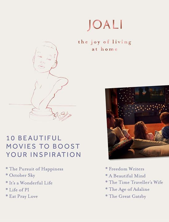 Joy of Living at Home - 10 beautiful movies to boost your inspiration